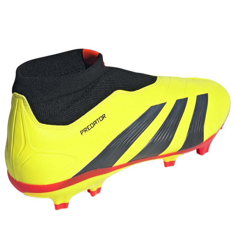 Buty piłkarskie (korki) bez sznurówek Adidas Predator League LL FG IG7766