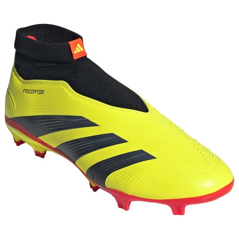 Buty piłkarskie (korki) bez sznurówek Adidas Predator League LL FG IG7766