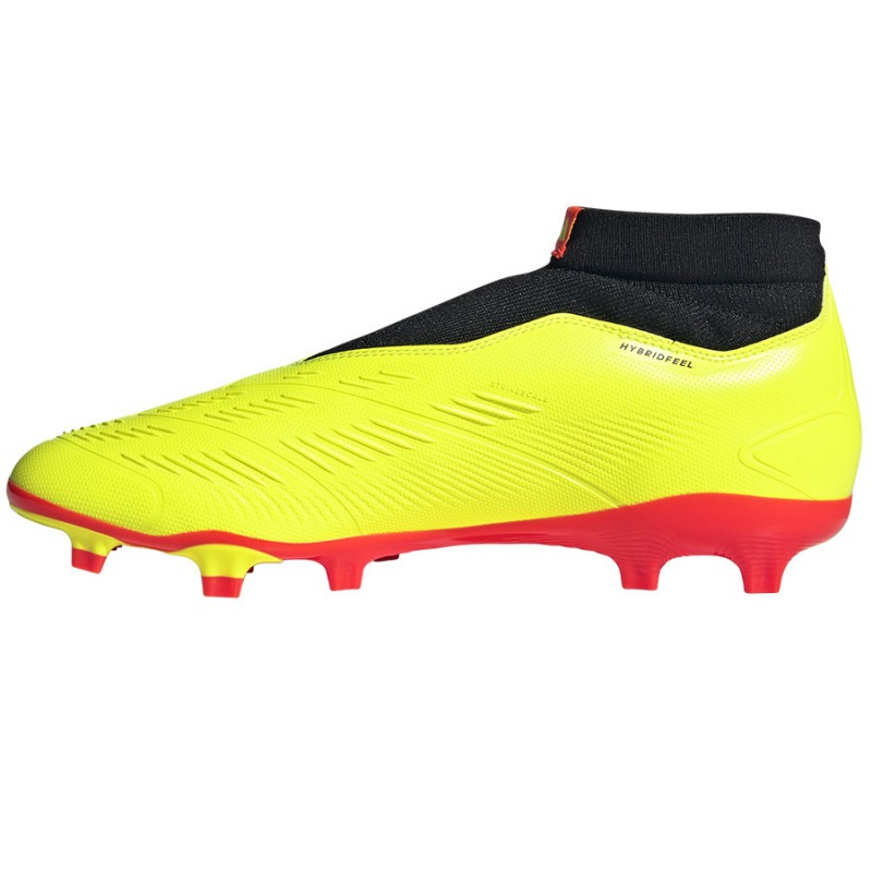 Buty piłkarskie (korki) bez sznurówek Adidas Predator League LL FG IG7766