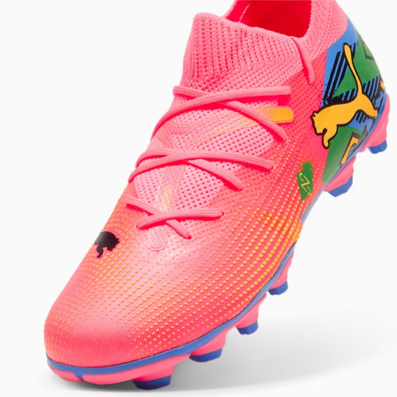 Buty piłkarskie dla dzieci PUMA JR FUTURE 7 MATCH NJR FG/AG 107841-01