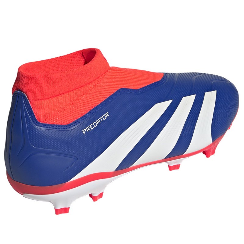 Buty piłkarskie (korki) bez sznurówek Adidas Predator League LL FG IF6333