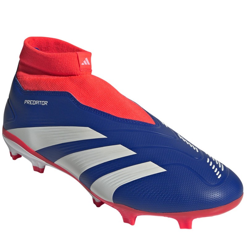 Buty piłkarskie (korki) bez sznurówek Adidas Predator League LL FG IF6333