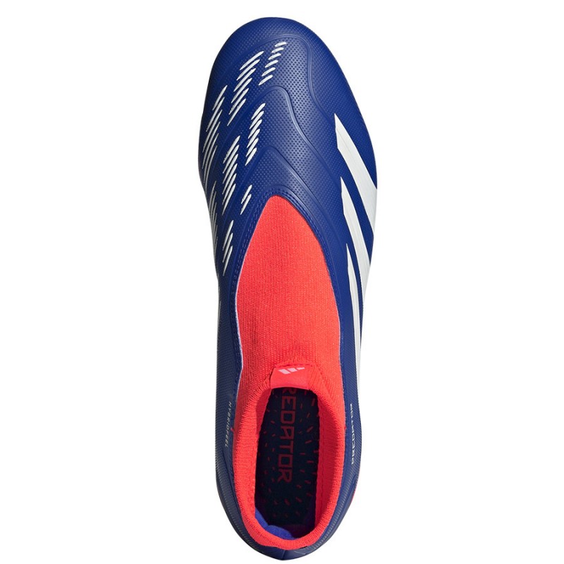 Buty piłkarskie (korki) bez sznurówek Adidas Predator League LL FG IF6333