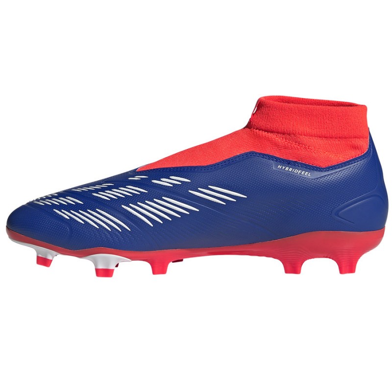 Buty piłkarskie (korki) bez sznurówek Adidas Predator League LL FG IF6333