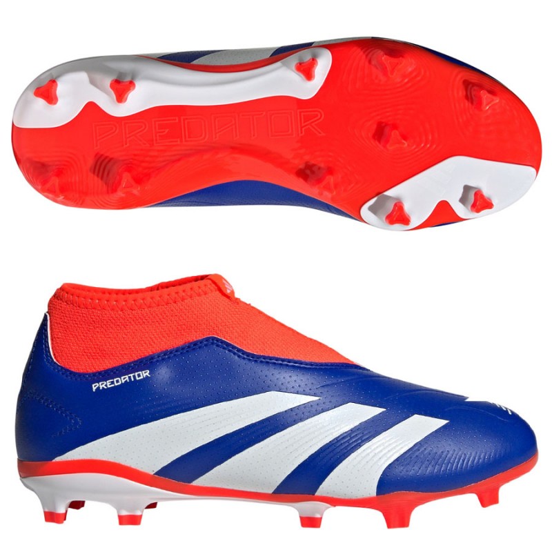 Buty piłkarskie dla dzieci bez sznurówek ADIDAS PREDATOR LEAGUE LL FG IF6356