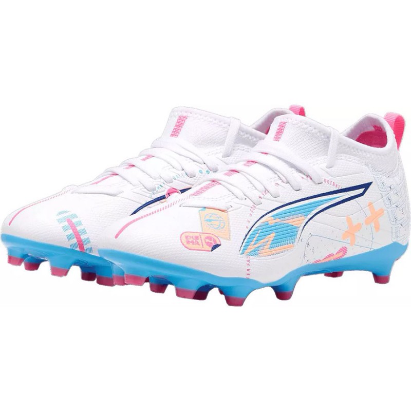 Buty piłkarskie dla dzieci Puma JR Ultra 5 Match Vol. UP FG/AG 108065-01