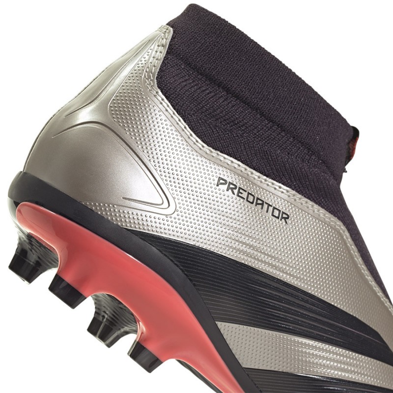 Buty piłkarskie (korki) bez sznurówek Adidas Predator League LL FG IF6331