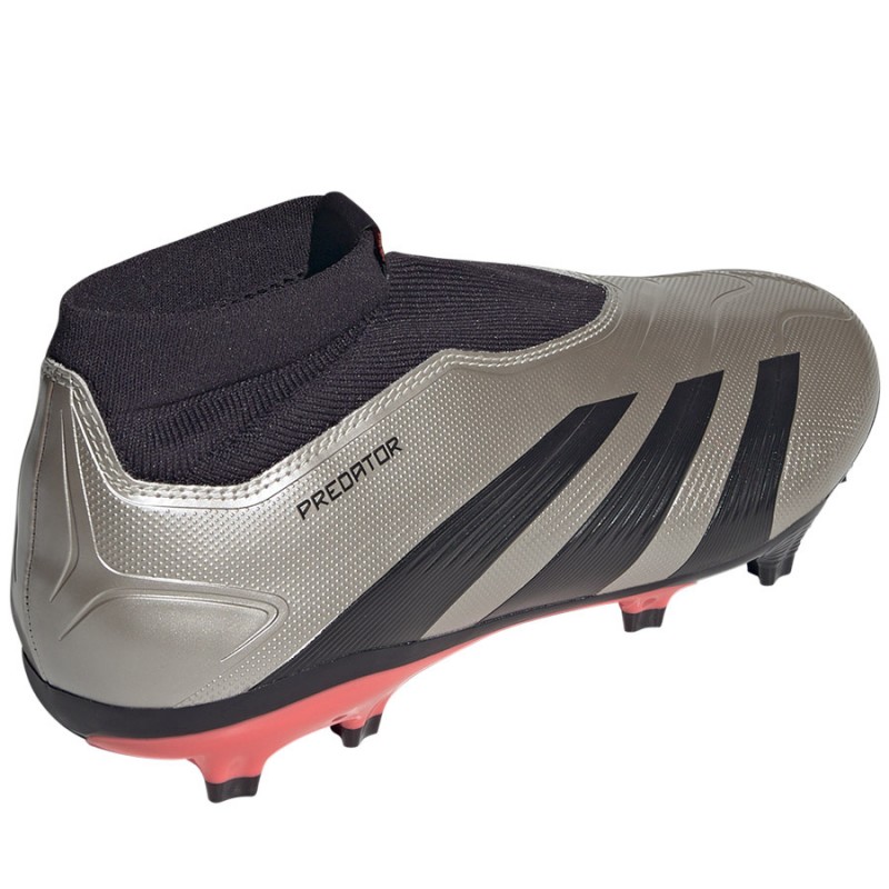 Buty piłkarskie (korki) bez sznurówek Adidas Predator League LL FG IF6331