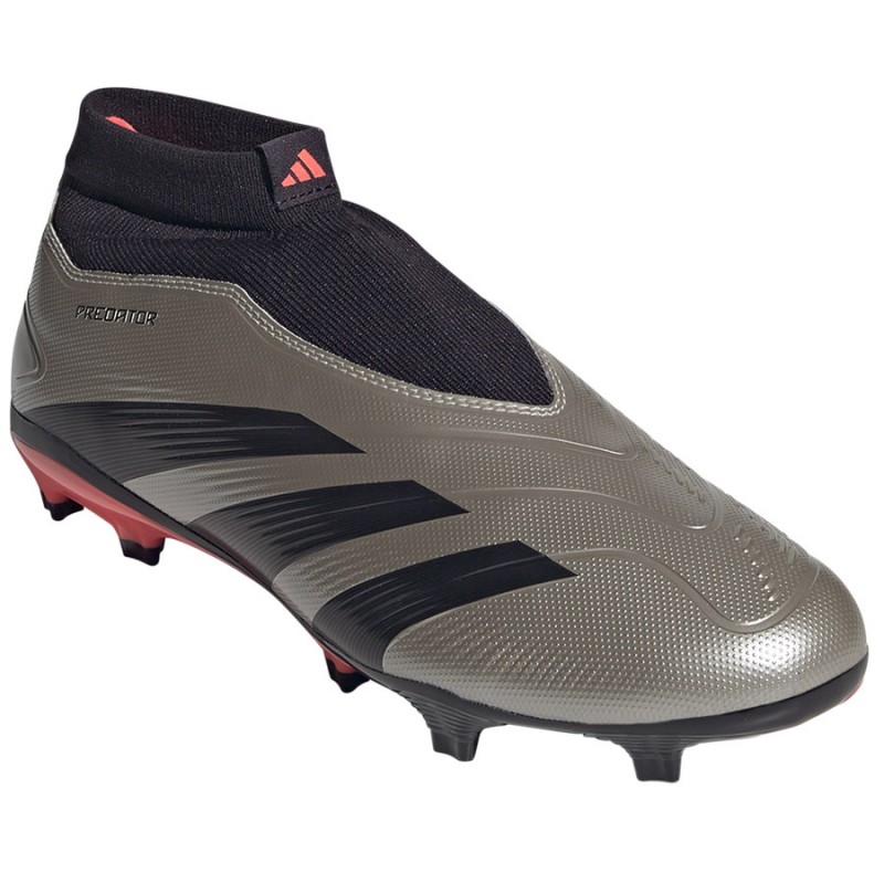 Buty piłkarskie (korki) bez sznurówek Adidas Predator League LL FG IF6331