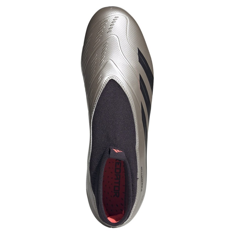 Buty piłkarskie (korki) bez sznurówek Adidas Predator League LL FG IF6331