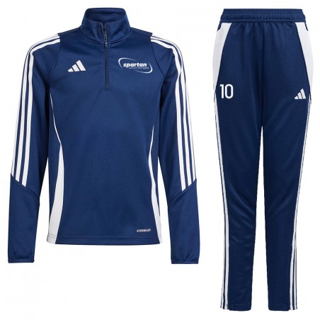 Dres piłkarski dla dzieci Adidas Tiro 24 Training 1/2 Zip Spartan Wrocław