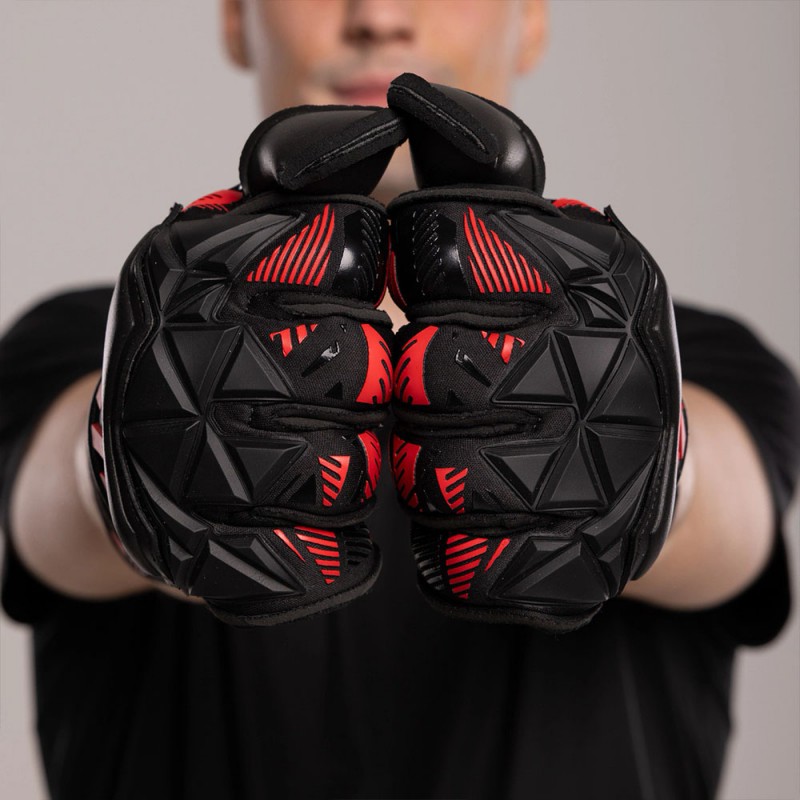 Rękawice Football Masters Invictus X PRO RED