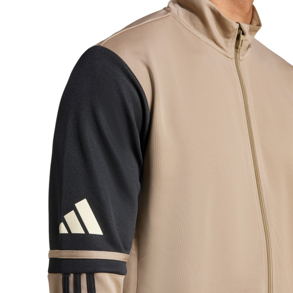 Dres rozpinany męski Adidas Squadra 25 Training Beżowy/Czarny