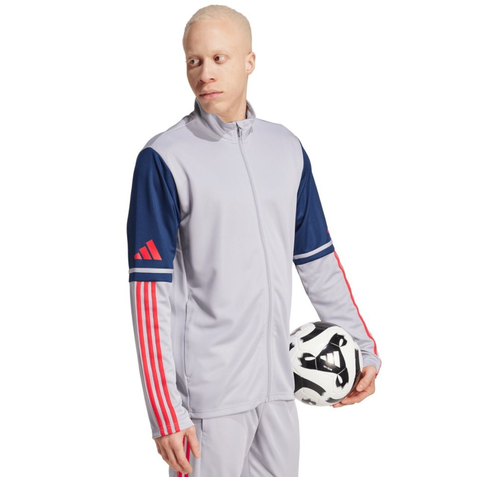 Dres rozpinany męski Adidas Squadra 25 Training Szary